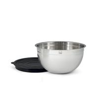 H&H Mixing bowl in acciaio inox 18/10 con coperchio in plastica cm 16. 1,3 lt