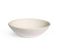 H&H Montblanc Set 6 Piatti Fondi, Stoneware, 18cm