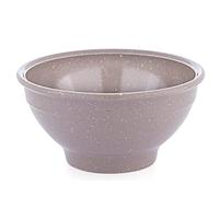 H&H Natural Set 6 Ciotole, Melamina, Tortora, 13 cm