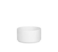 H+H Coppette Norway Set da 6 in Porcellana Bianca 12 cm