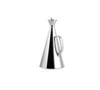 H&H Oliera in Acciaio Inox 18/10 da 0,75 L - Design Elegante e Antigoccia - Dosatore Olio in Acciaio - Lavabile in Lavastoviglie, Ideale per Cucina e Tavola