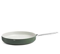 H&H Origin Padella Antiaderente con Manico in Acciaio Inox, 30cm