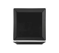 H&H Set 6 Piatti Frutta Osaka Stoare, Nero, Cm 18x18 - nero ceramica 3796803