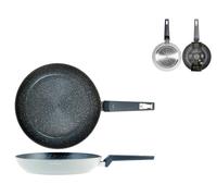 H&H Padella Antiaderente Gourmet Alessandro Borghese Cm24