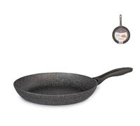 H&H Padella Antiaderente Stone Induzione Grigia Cm28