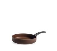 H&H Padella Ground in alluminio con antiaderente pfluon marrone cm. 22