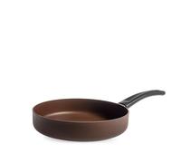H&H Padella Ground in alluminio con antiaderente pfluon marrone cm. 26