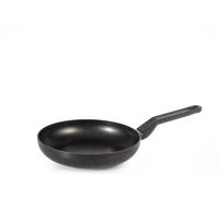 H&H Padella Quantum in alluminio con rivestimento antiaderente nero cm. 24