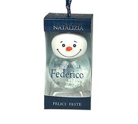 H&H Pallina di Neve Personalizzata - Federico