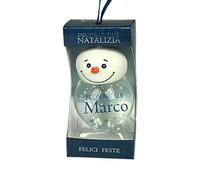 H&H Pallina di Neve Personalizzata - Marco