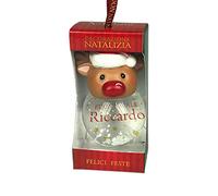 H&H Pallina di Neve Personalizzata - Riccardo