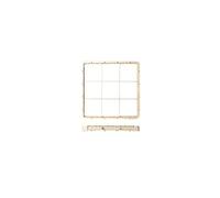 H&H Pengo 2560309 Estensore per Cesto Lavaggio, 9Ps, Bianco, 50x5x50 cm