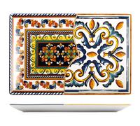H&H Piatto Rettangolare Positano in stoneware cm 34X22