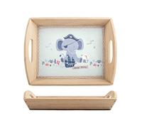 H&h set pirata in legno decorato cm31x23