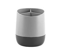 H&H Pop Grey Porta Utensili 3 Posti, Polistirene,Cm 14X17 H