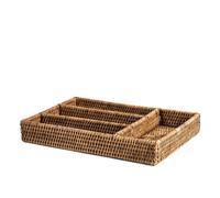 H&H Porta Posate Rettangolare Cm 34X24X5H