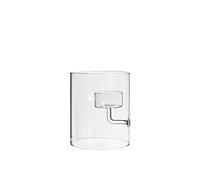 H&H Porta Tealight, Vetro, 1 Posto, cm10xH12