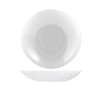 H&H Set 12 Piatti Multiuso Premiere, in Opale, Bianco, 26cm - vetro 4913126
