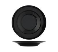 Confezione 6 Piatti In Vetro Premiere Pasta Nero 28 cm H&H