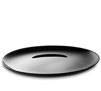 H&H Premiere Set Piatti Pizza, Nero, 1 Unità