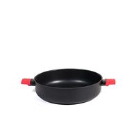 H&H Pulse Tegame Antiaderente, Manici Soft Touch, 28cm