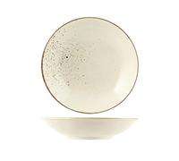 6 Piatti Fondi Reactive Ivory 22 Cm H&H