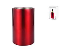 H&H Rinfrescatore Rigido In Acciaio Inox Colore Rosso