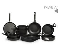 H&H Rosticcera rettangolare Titan in alluminio con rivestimento antiaderente cm.