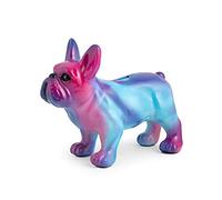 Salavadanaio Forma Bulldog In Poliresina Decorato Cm 31x24xh H&H