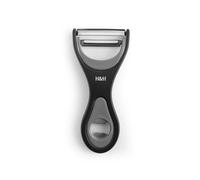 H&H Sbucciatore in Acciaio Inox e ABS con Levacapsule - Utensile da Cucina Pratico per Frutta e Verdura - Maneggevole e Sicuro