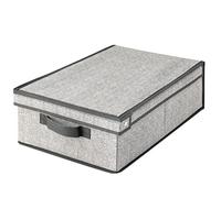H&H Scatola Armadio in Polipropilene Grigio 31x48x15cm