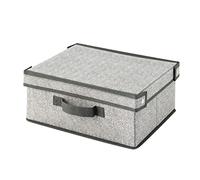 H&h confezione armadio tweed grigio cm 33x28x15