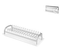 Scolapiatti In Alluminio 14 posti 42,5x18xh9 H&H