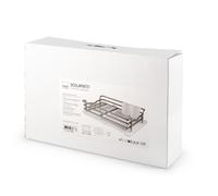 H&h scolapiatti alluminio con portaposate e set antigoccia