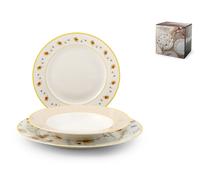 H&H Servizio Tavola 18 Pezzi Amelie