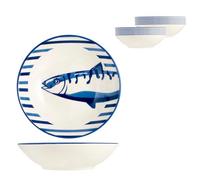 H&h set 12 piatti fondi puerto cm20,5