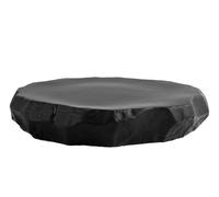 H&H Set 2 Alzate Roccia Skin in Porcellana Nera - Diametro 23 cm - Lavabili in Lavastoviglie e Utilizzabili in Microonde - Design Moderno ed Elegante