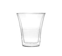 H&H Confezione 2 Bicchieri Borosilicato Doppio 2Touch Cl22 Arredo Tavola Tessili