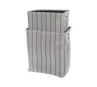 H&h set 2 porta biancheria, cotone e poliestere, 40x30x45hcm