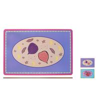H&H Set 2 Tovagliette in Sughero Decoro Frutta 43x28 cm - Naturali, Resistenti e Antiscivolo, Ideali per Tavola, Cucina e Uso Quotidiano