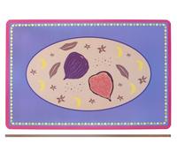H&H Set 2 Tovagliette in Sughero Decoro Frutta 43x28 cm - Naturali, Resistenti e Antiscivolo, Ideali per Tavola, Cucina e Uso Quotidiano