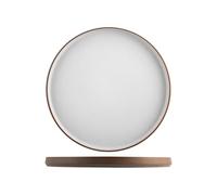 H&h set 2 piatti selection in porcellana 26 cm