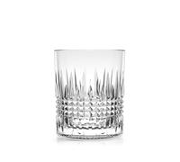 4x H&H Set 6 bicchieri Miami realizzati in vetro lavorato con capacità di 31 cl