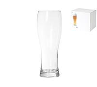 H&H Set 6 Bicchieri per Birra in Vetro Weizen, 500cc - trasparente vetro 2032750