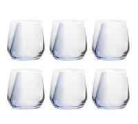H&H, Set 6 Bicchieri Breeze, 37 cl, in vetro, lavabili in lavastoviglie