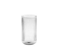 H&H, Set 6 Bicchieri, collezione Venus, in vetro, rigato, trasparente, lavabili in lavastoviglie, 47 cl