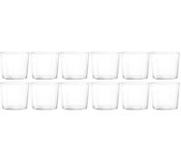 H&H set 6 bicchieri Starc in vetro ultrasottile cc 270 (Confezione da 2)