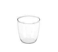 H&H Taormina Set 6 Bicchieri in Borosilicato Trasparenti, 30cl