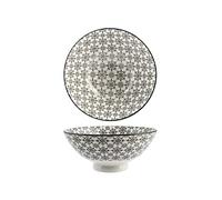 H&H Set 6 Coppe, Porcellana, Decori Assortiti, 15xH6.5cm