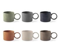 H&h set 6 mug nora colori assortiti cc 300